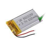 

Литий-полимерный аккумулятор 60 mAh 3,7В