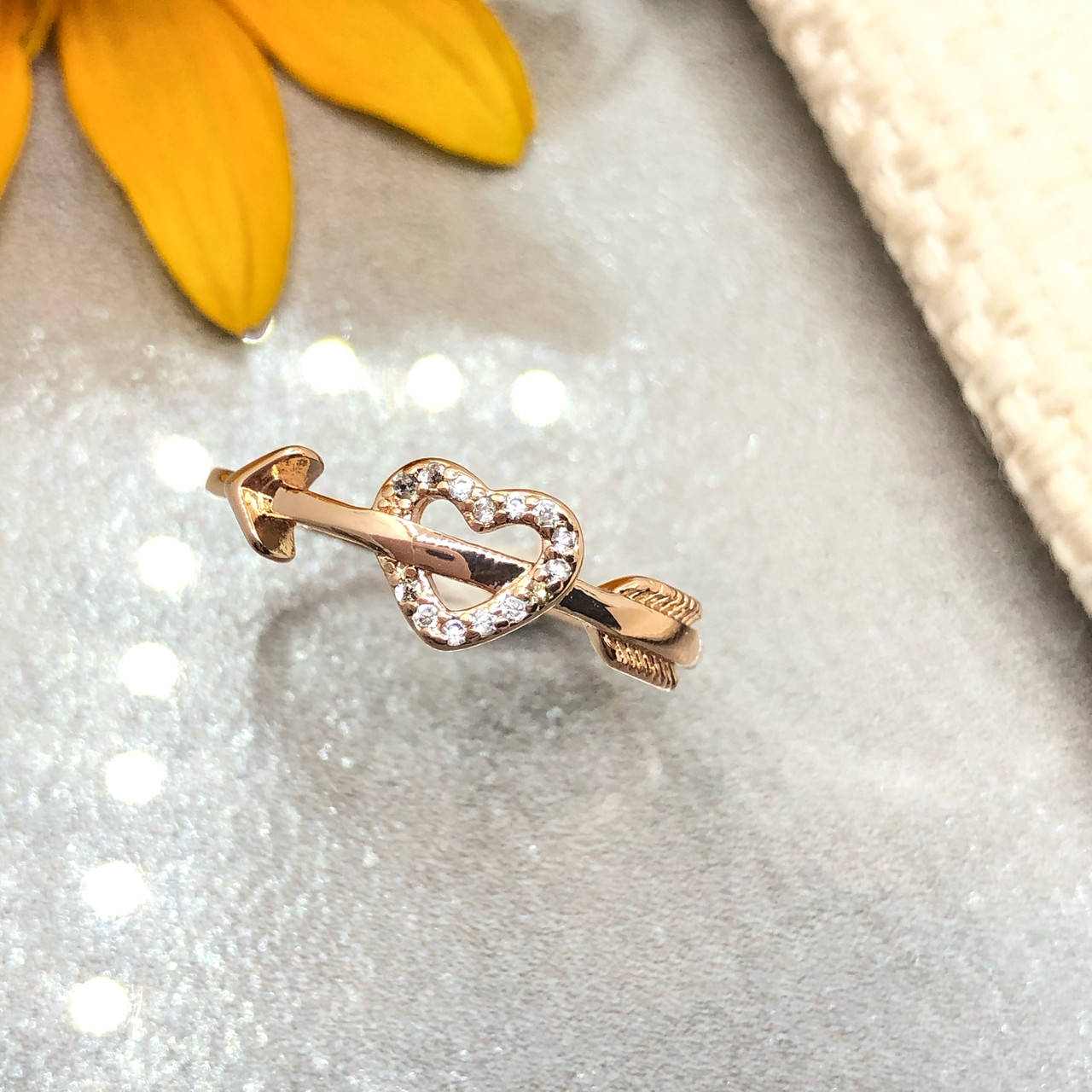 

Кольцо VR 1346, Белый фианит, размер 18, позолота РО+Родий