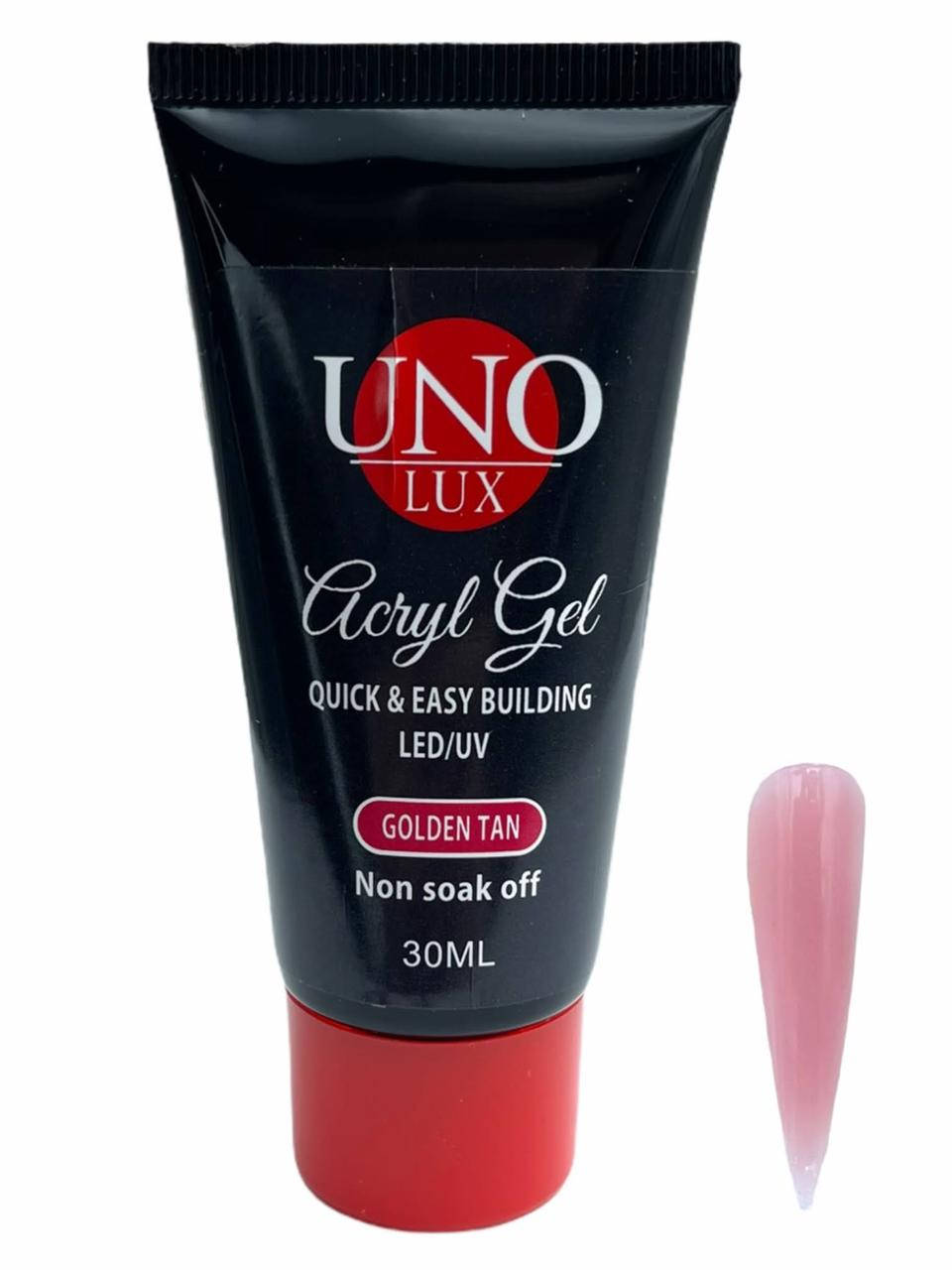 

Полигель (акригель) Uno LUX 30 мл. Golden Tan