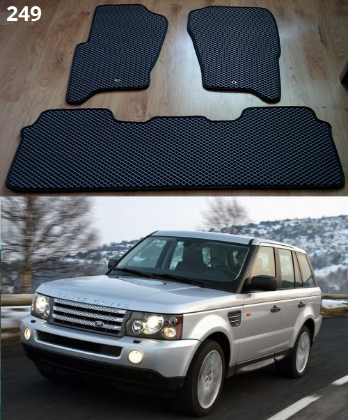 

Коврики ЕВА в салон Land Rover Range Rover Sport '05-12, Черный