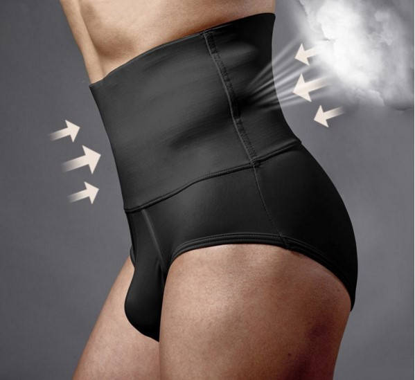 

Трусы утягивающие для мужчин Strong Lift Black лот 563