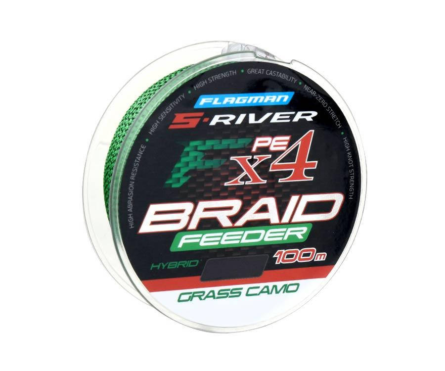 

Шнур Flagman S-River Feeder Braid 100м 0.14мм