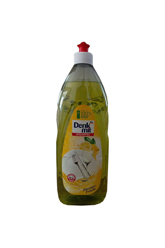 

Средство для мытья посуды Denk Mit Spulmittel Zitronen-Frische (Лимон) 1000 ml