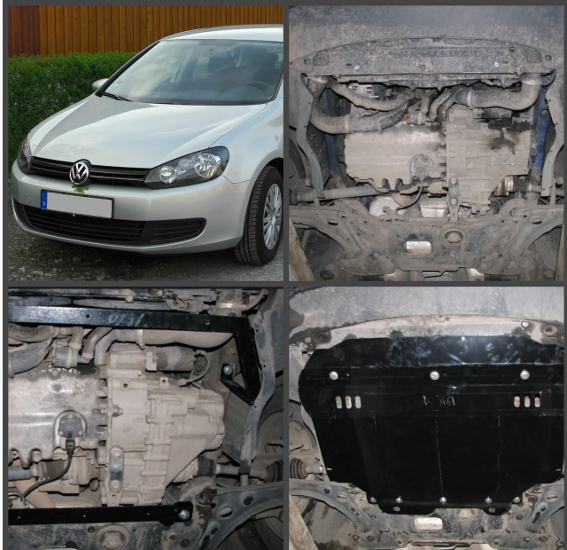 

Защита двигателя Volkswagen GOLF 5/6 Все двигатели (двигатель+КПП)