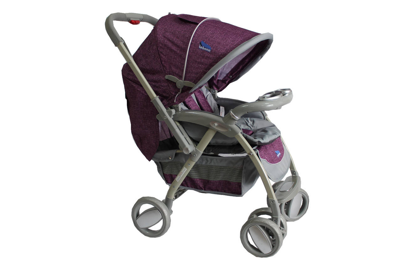 

Детская коляска-книжка ТМ LaBona Baby Line T-102 фиолетовая, Фиолетовый