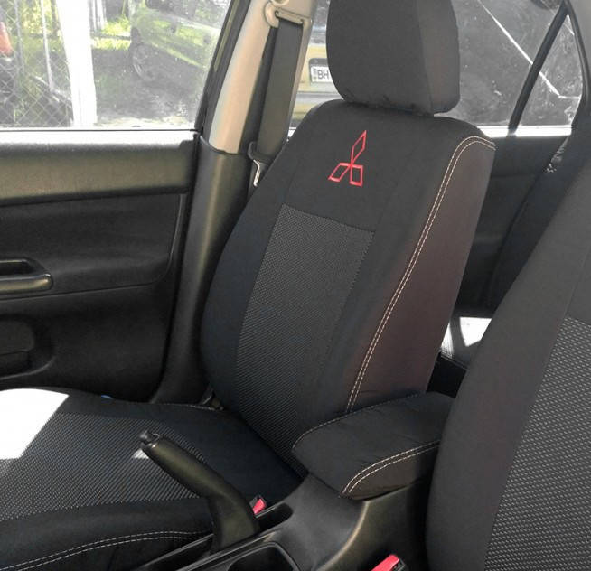 

Чехлы в салон Mitsubishi Pajero Sport с 2013 г. EMC Elegant