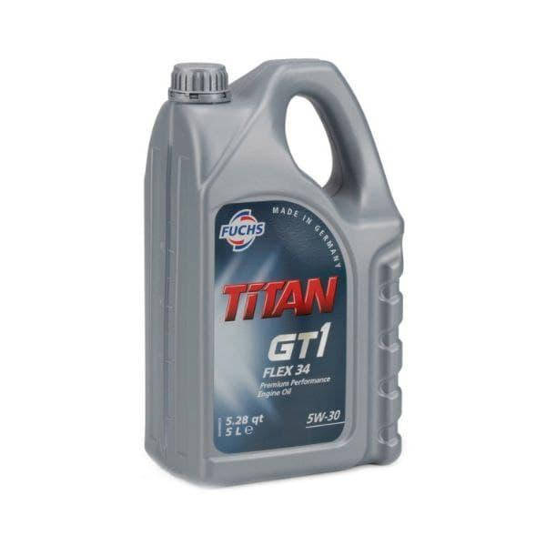 

Моторное масло Fuchs Titan GT1 FLEX 34 5W-30 5л 601424328 Оригинал