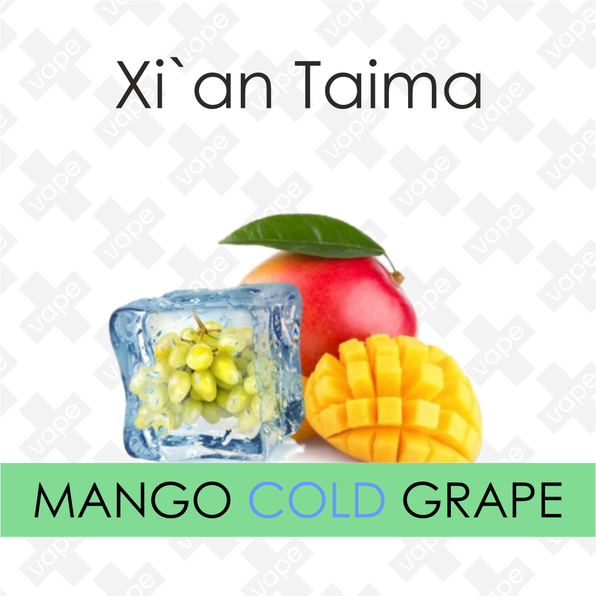 

Ароматизатор Xian Taima Mango cold grape для самозамеса 5, 10, 30 мл