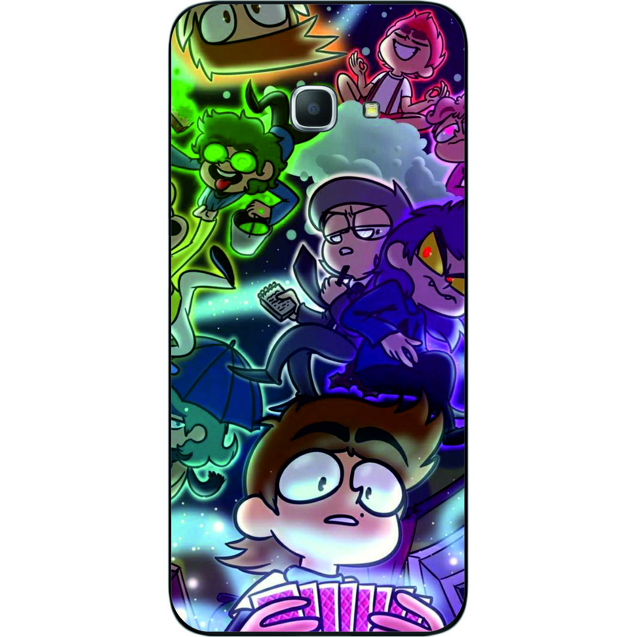 

Силиконовый чехол для Samsung J5 Prime Galaxy G570 с картинкой 13 карт герои