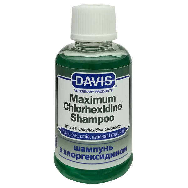 

Davis Maximum Chlorhexidine Shampoo ДЭВИС МАКСИМУМ ХЛОРГЕКСИДИН шампунь для собак и котов 50 мл