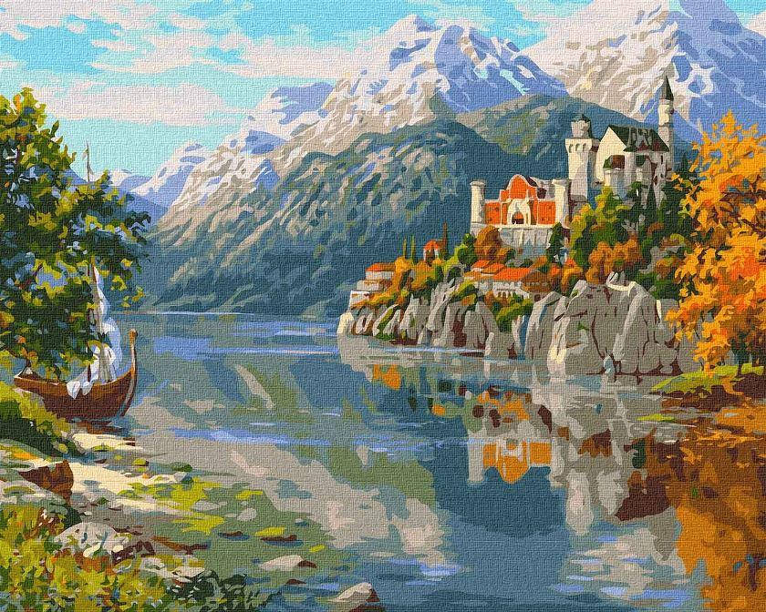 

Картина по номерам Идейка Замок в горах (KH2840) 40 х 50 см