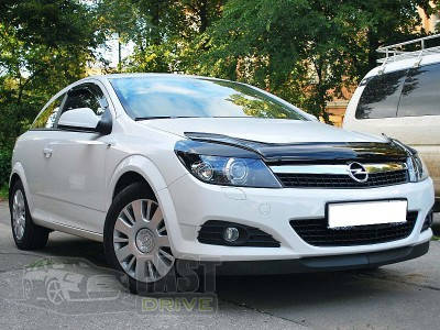 

ДЕФЛЕКТОР КАПОТА, МУХОБОЙКА OPEL ASTRA H 2004-2009 VIP TUNING