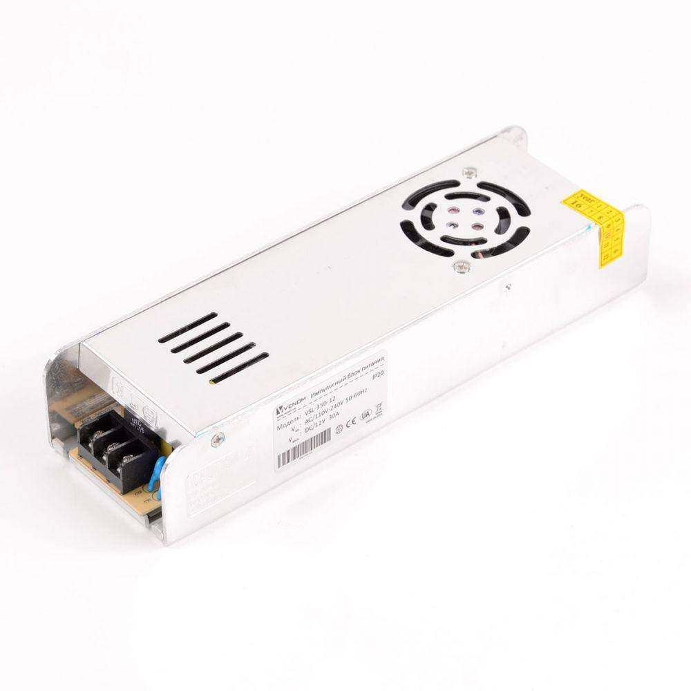 

Блок питания Venom Негерметичный 12V 350Вт Slim Standart