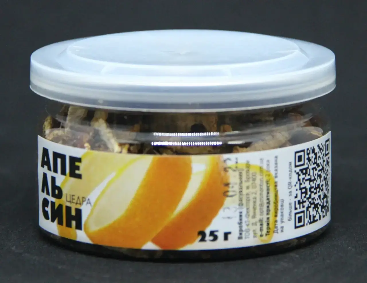 

Чайная добавка Цедра апельсина, банка 25 г