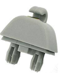 

Держатель солнцезащитного козырька Audi A6 C6, A6, S6, A7, A8, S8 6RD857561, 6R0857561, 4F0857561 серый