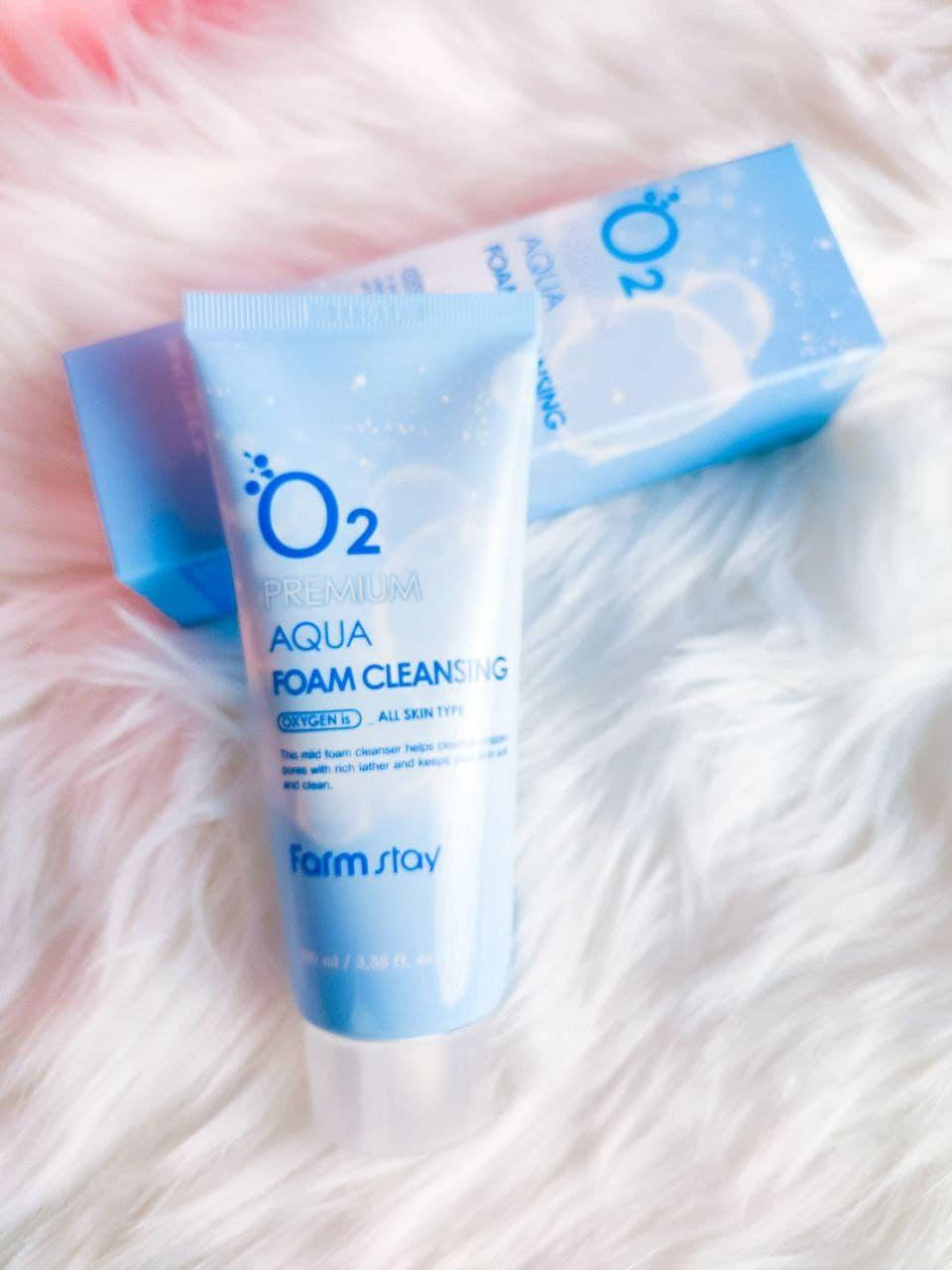 

Кислородная пенка для умывания Farm Stay FarmStay O2 Premium Aqua Foam Cleansing 100 мл