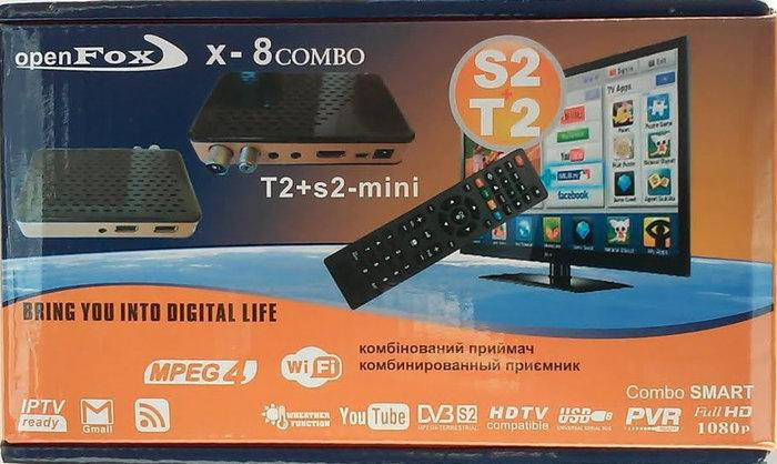 

OpenFox X8 Combo HD DVB-S2/T2