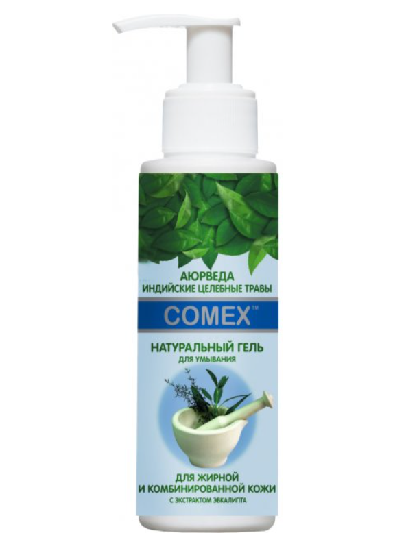 

Гель для вмивання Комекс, 150 мл. для сухої шкіри, Herbal Washing gel Comex, Натуральный гель для умывания