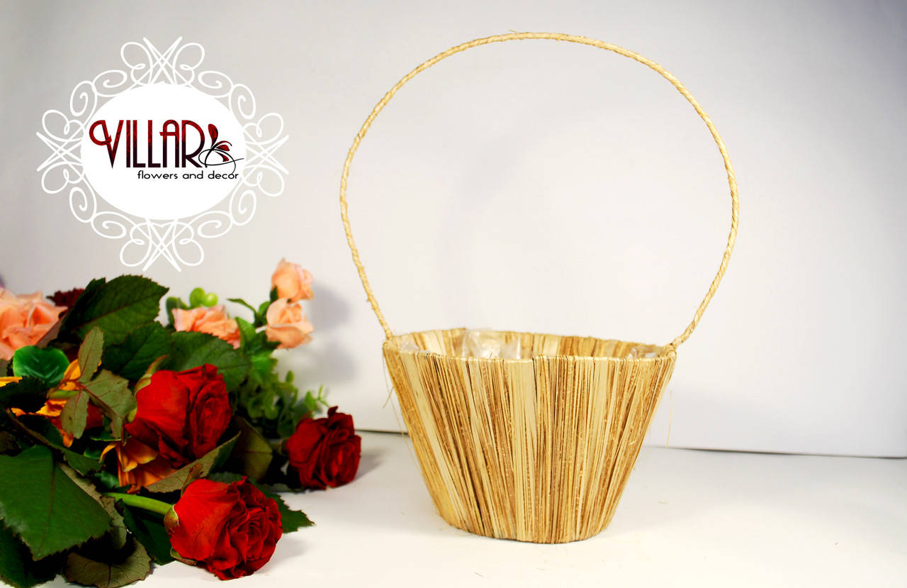 

Корзина "Соломка", размер d20*10см