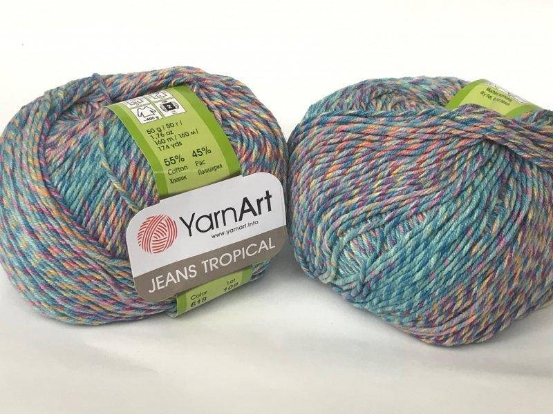 

Пряжа Jeans Tropical-618