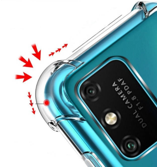 

Противоударный прозрачный чехол для Samsung Galaxy Note 10 Lite (SM-N770F) / A81