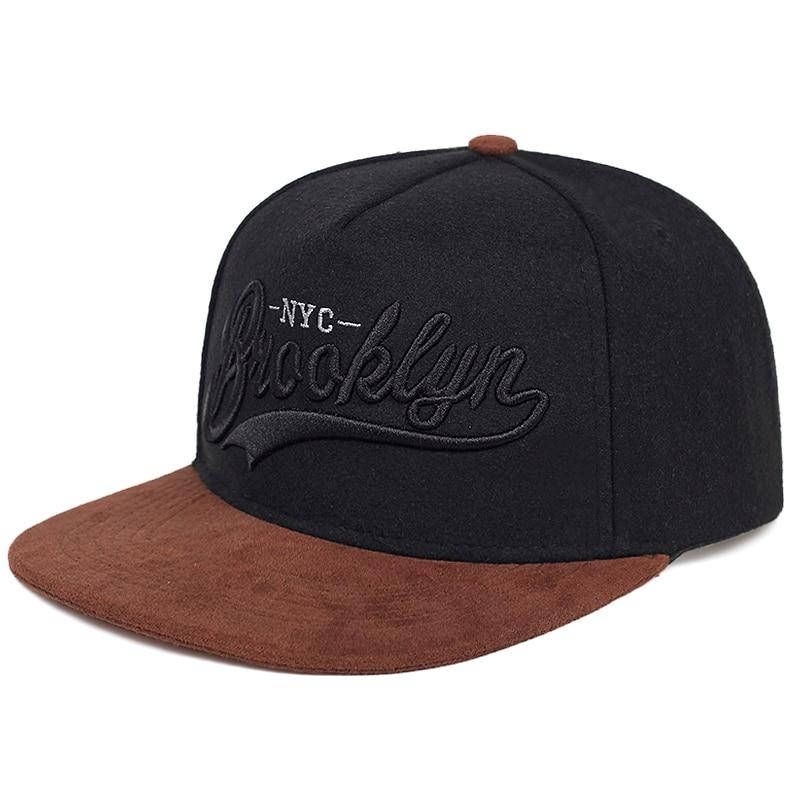 

Бейсболка снепбек Crown Jeans модель street snapback brooklyn 55, Черный