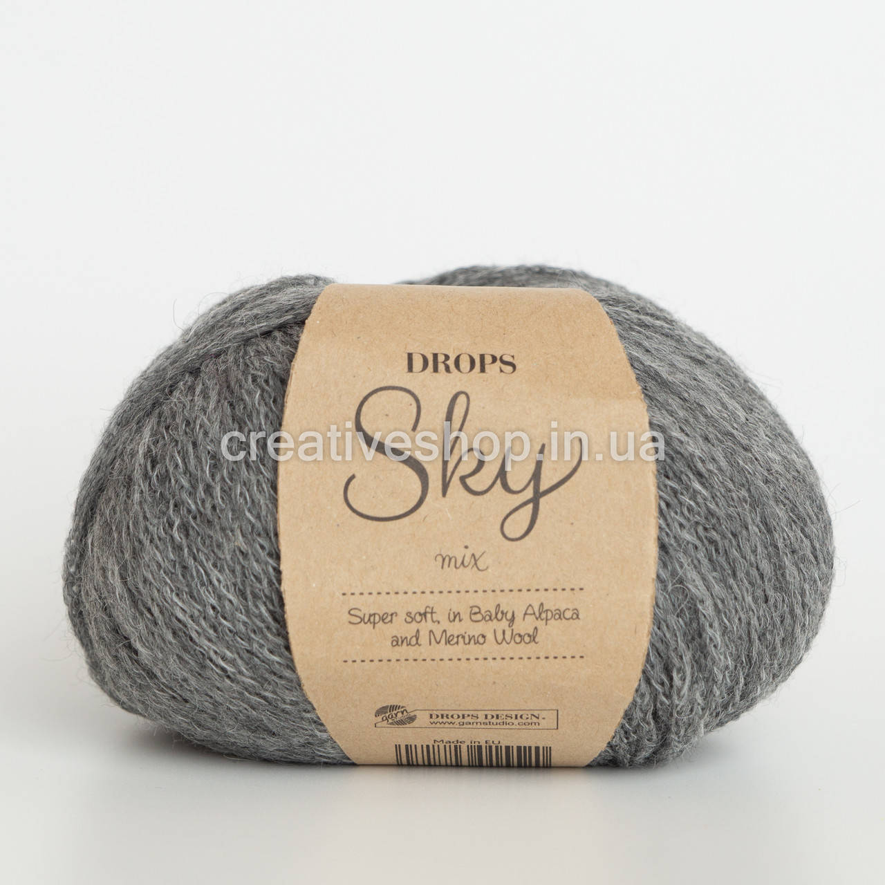

Пряжа Drops Sky Mix (цвет 04 grey)