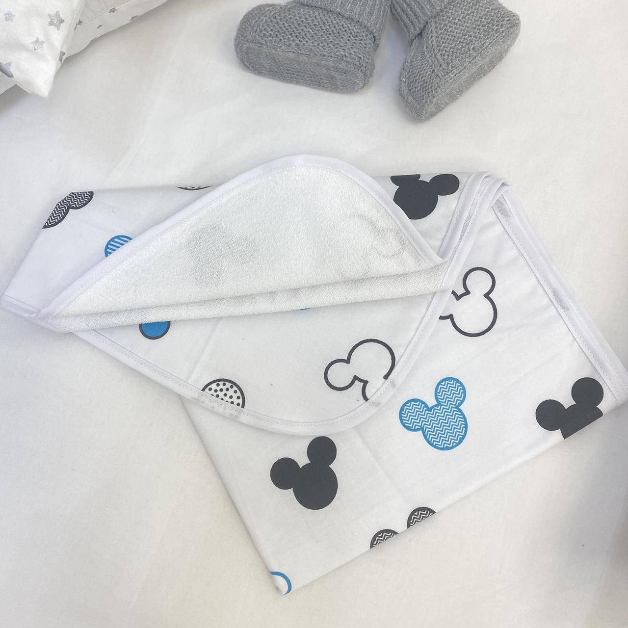 

Непромокаемая детская пеленка, размер 80*50 см №235, Разные цвета