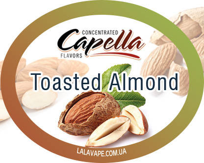 

Ароматизатор Capella Toasted Almond (Поджаренный миндаль)