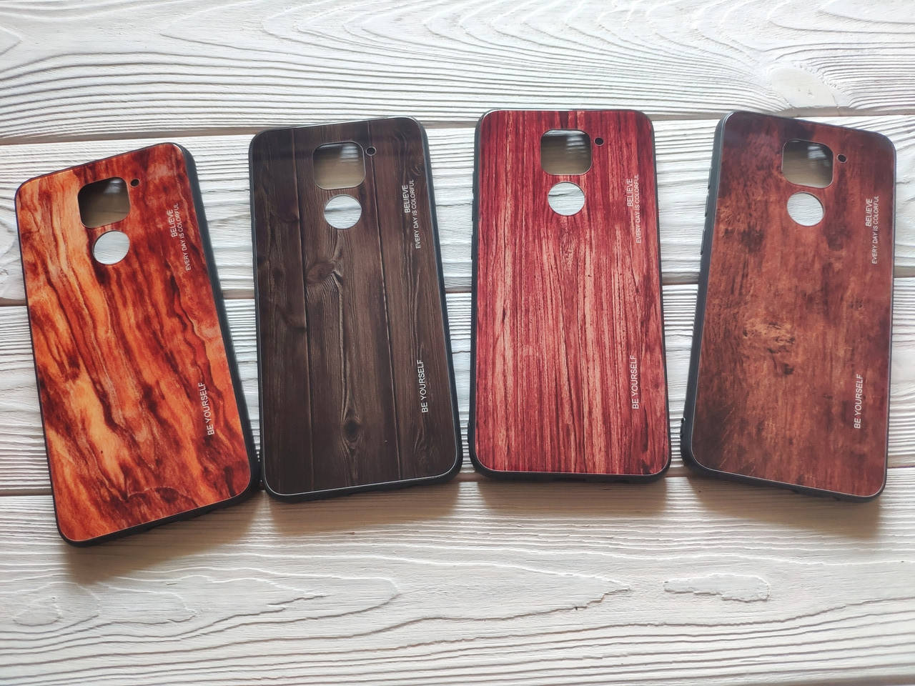 

Чехол Gradient Wood для Xiaomi Redmi Note 9 (разные цвета)