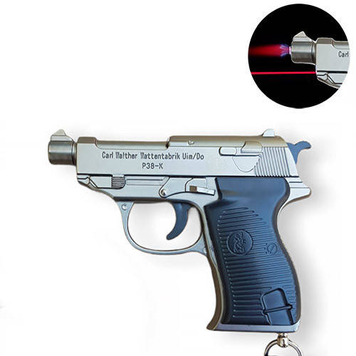 

Зажигалка пистолет Walther p38 с указкой