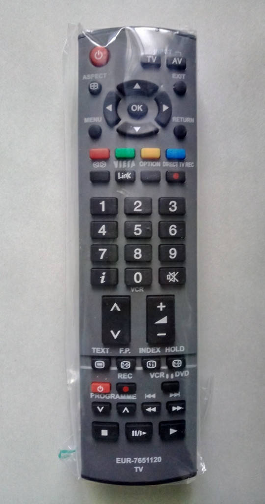

Пульт ДУ 'Panasonic EUR7651120, N2QAYB000223 (LCD TV)