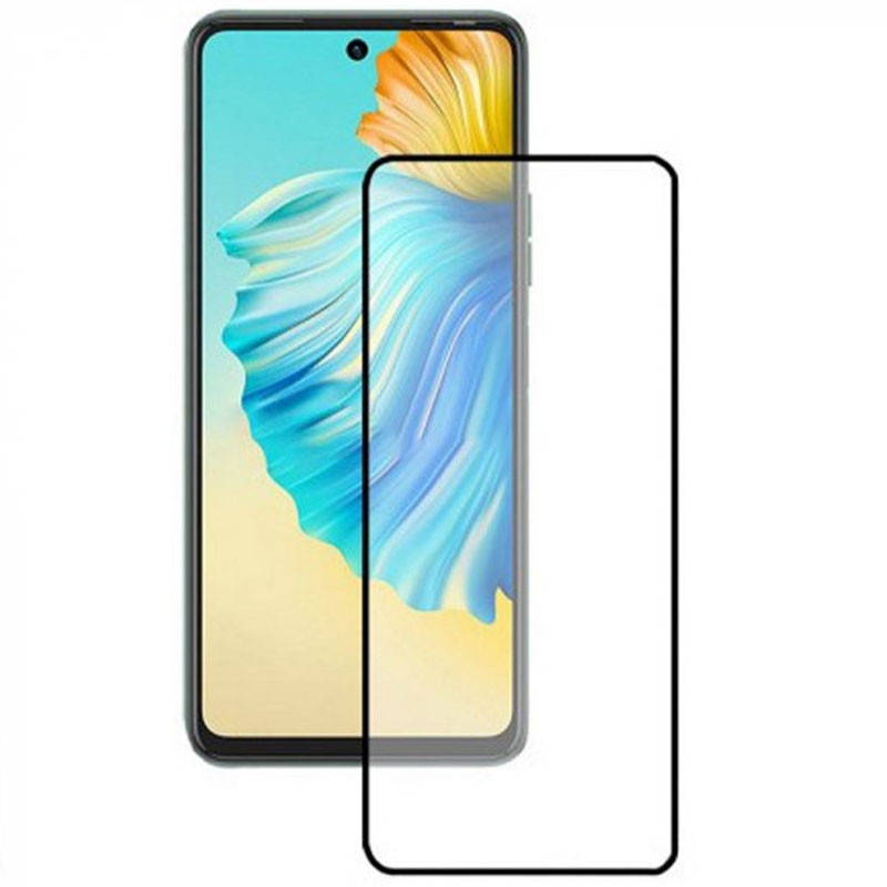 

Защитное стекло XD+ (full glue) (тех.пак) для TECNO Camon 18 / Camon 18P, Черный