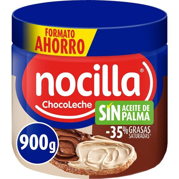 

Шоколадно-ореховая паста Nocilla Chocoleche без пальмового масла 900 г Испания