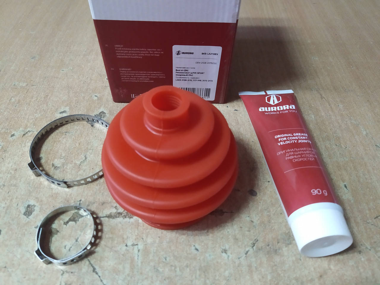 

Пыльник ШРУСа (гранаты) наружный ВАЗ 2108-099, ВАЗ 2110-2115, Калина, Приора "AURORA" - производства Польши