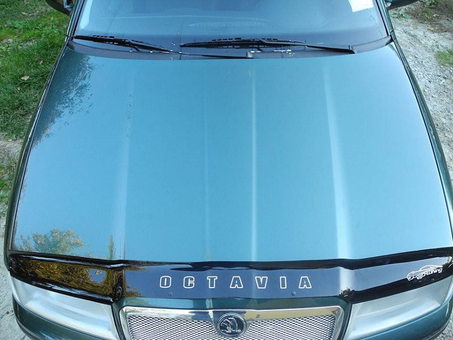 

Дефлектор капота (мухобойка) Skoda Octavia Tour 1998-2012 (шкода октавия тур) Vip Tuning