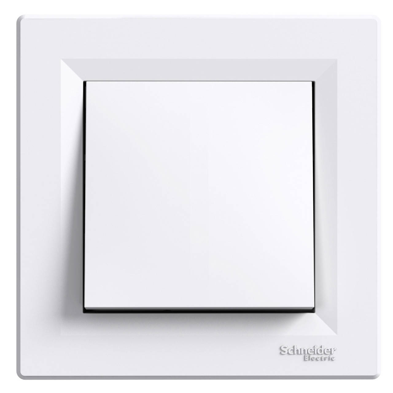 

Выключатель 1-клавишный IP44 Белый Asfora Schneider Electric, EPH0100221