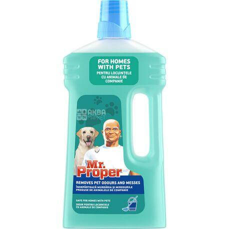 

Моющее средство 1 л Mr Proper Pet