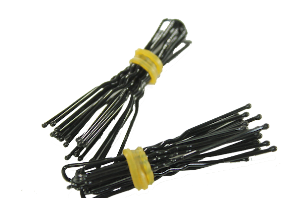 

Шпильки черные для волос 4.5см/10шт