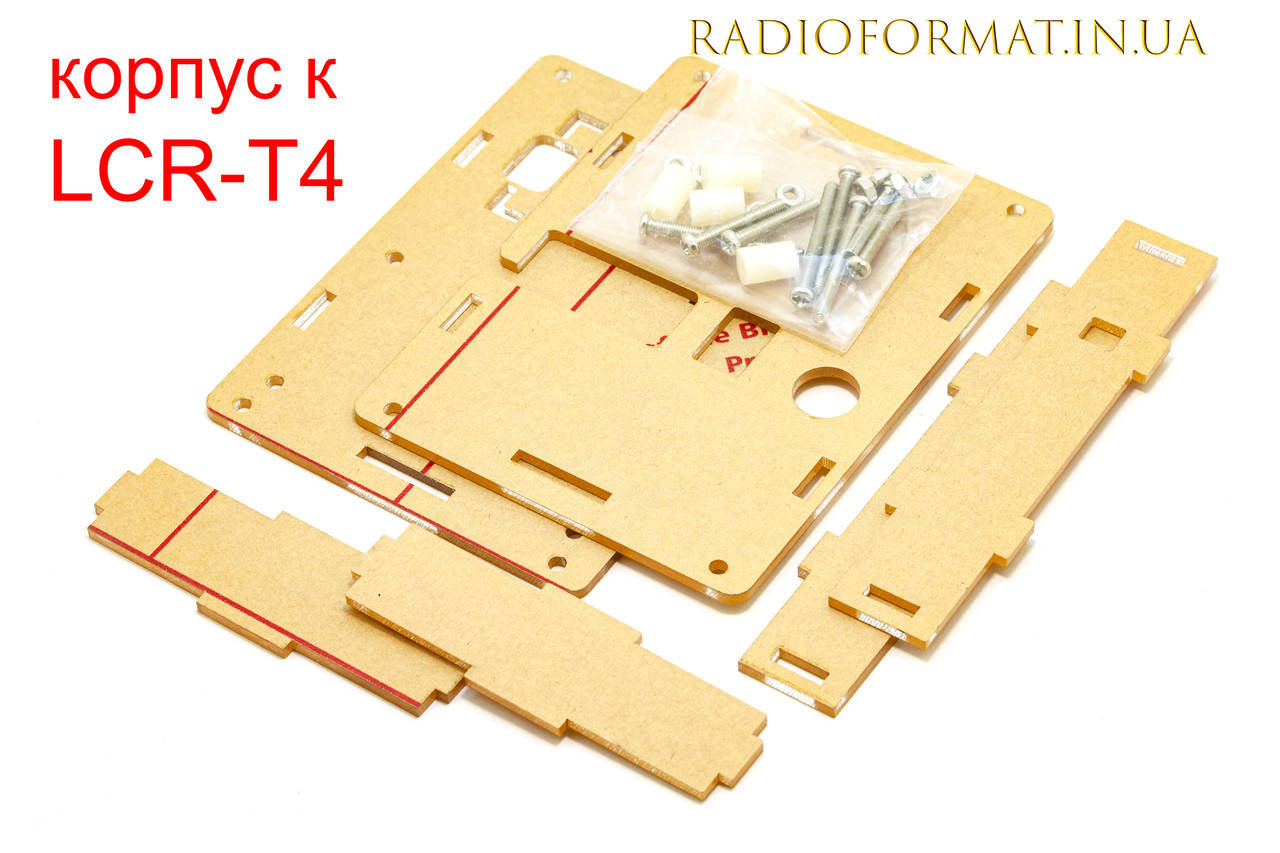 

Корпус к тестеру LCR-T4 акриловый, НАБОР