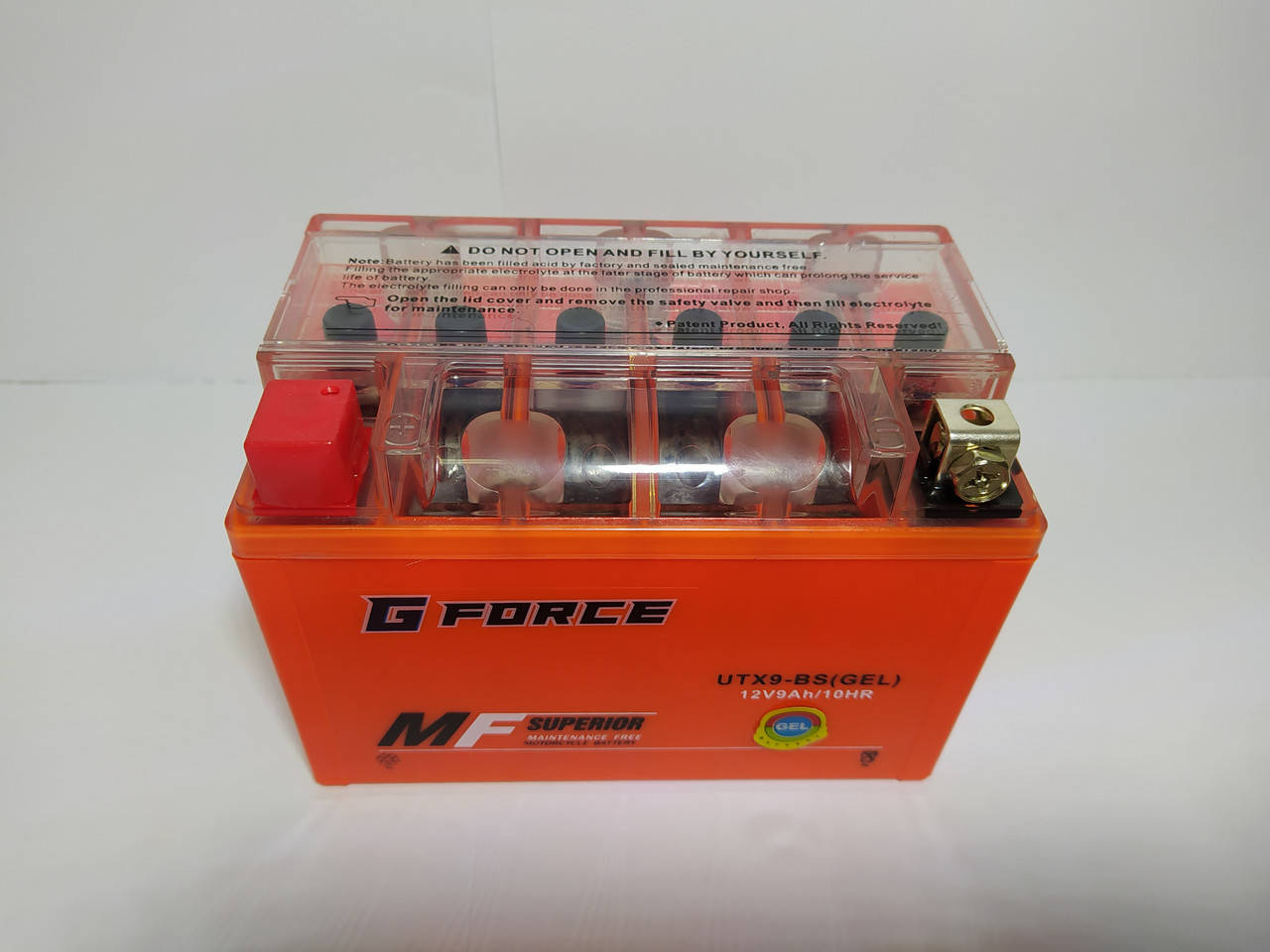 

Аккумулятор GForce МОТО GEL 12V 9Ah (UTX9-BS)