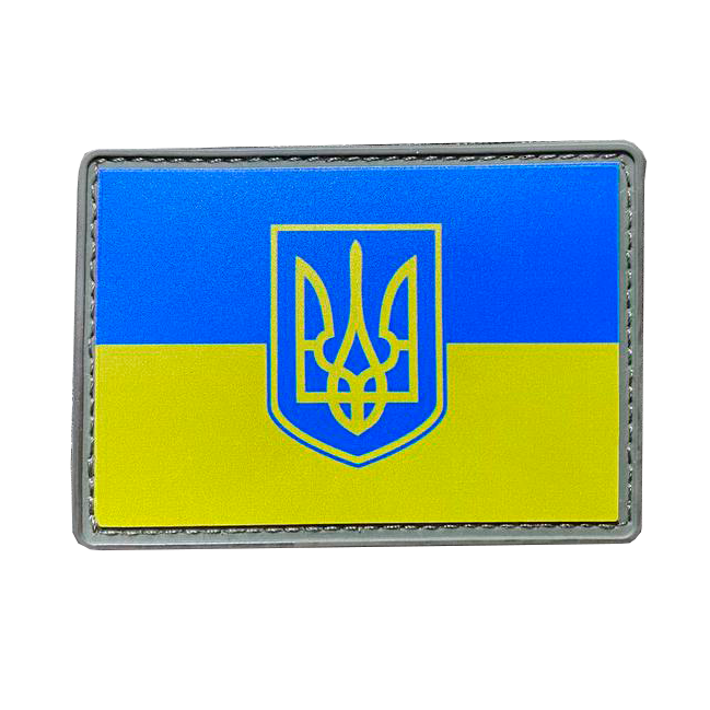 

Шеврон прапор нашивка на липучке