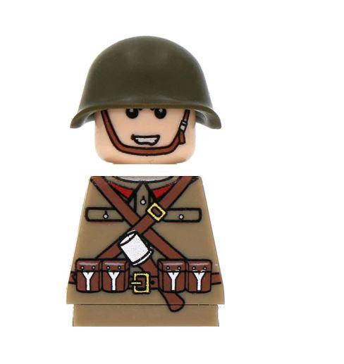 

СССР (USSR) военный солдат конструктор, BrickArms