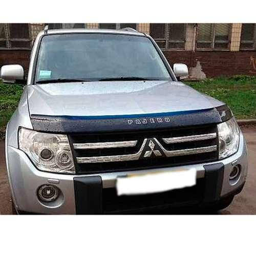 

Дефлектор капота мухобойка Митсубиси Паджеро 4 Mitsubishi Pajero IV 06- ВТ