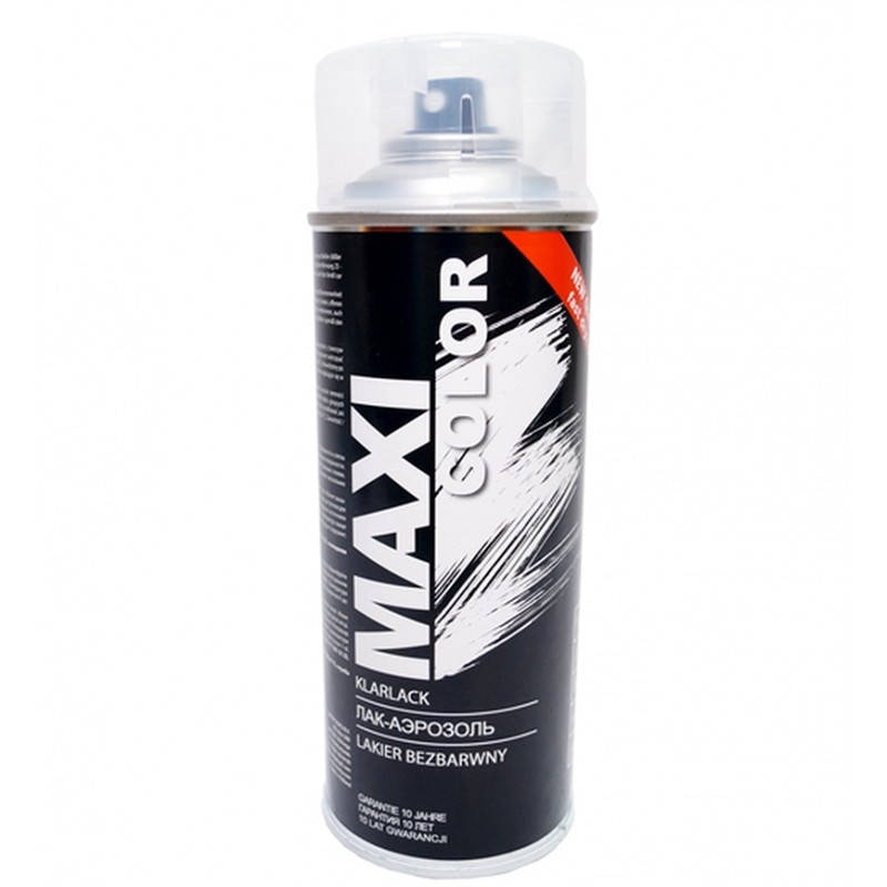 

ЛАК НИТРОЦЕЛЛЮЛОЗНЫЙ MAXI COLOR В АЭРОЗОЛЕ, 400МЛ