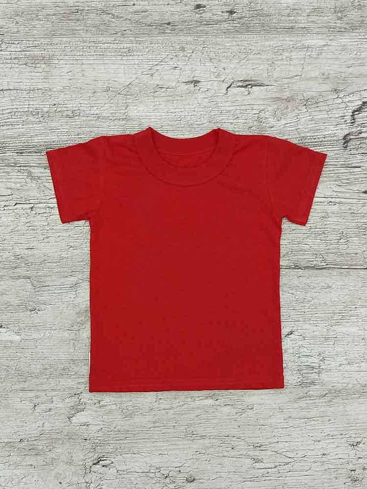 

Детская красная футболка 00657, Красный
