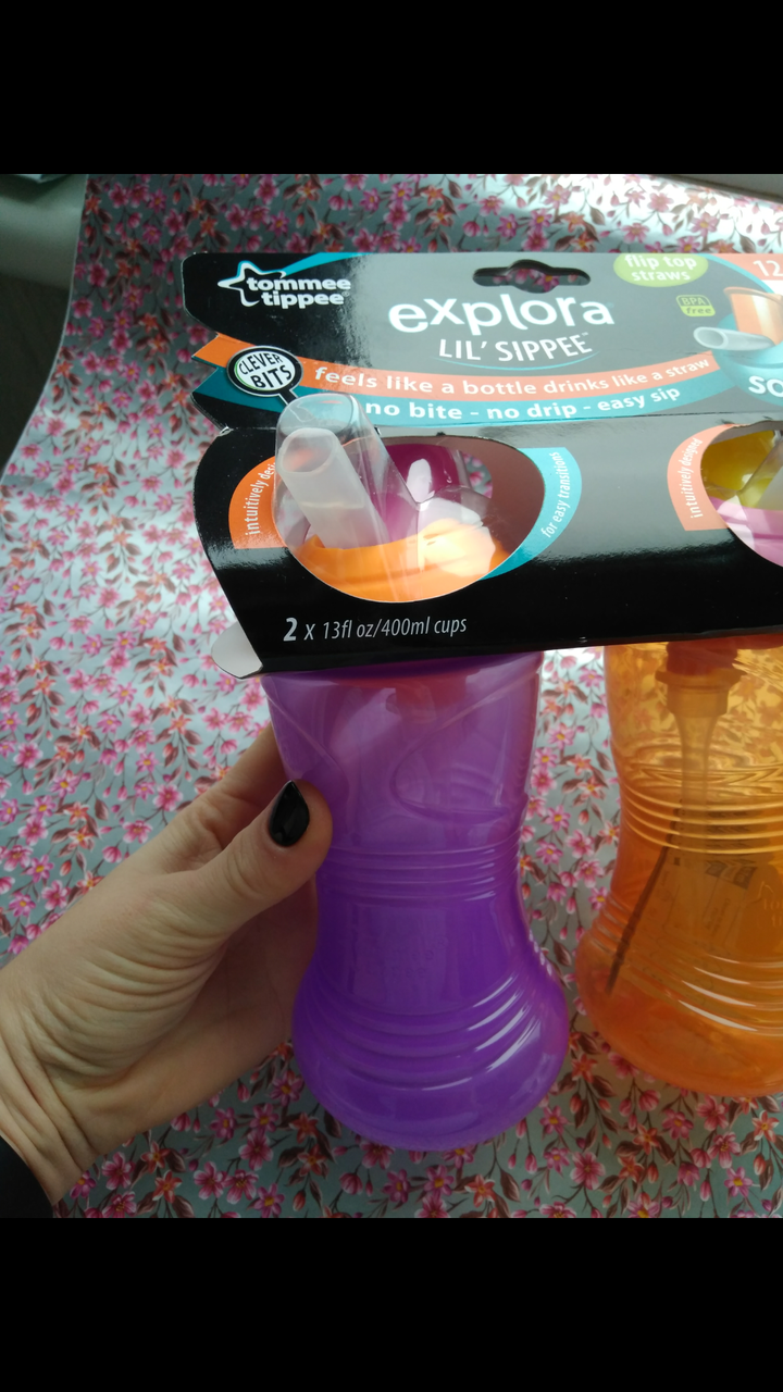 

Tommee Tippee Explora бутылочка непроливайка с трубочкой детская соска