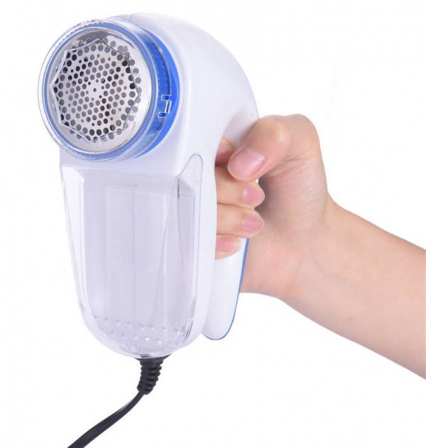 

Машинка для стрижки катышков Lint Remover YX-5880 от сети 220В Бело-голубая