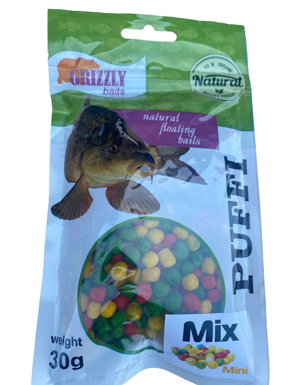 

Воздушное тесто GRIZZLY Baits MIX (Микс) 30гр