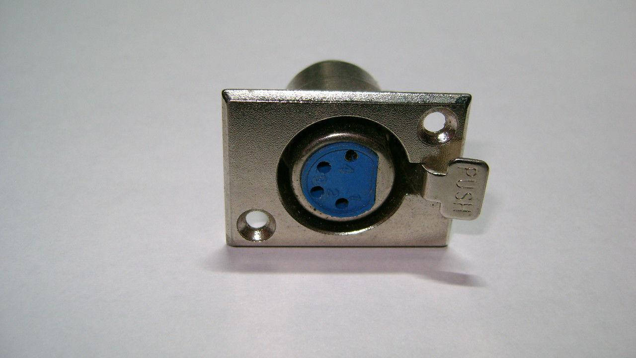 

Гнездо CANON блочное (монтажное) 4pin